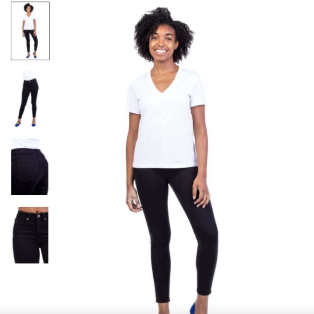 Revtown High Rise Black Jeans